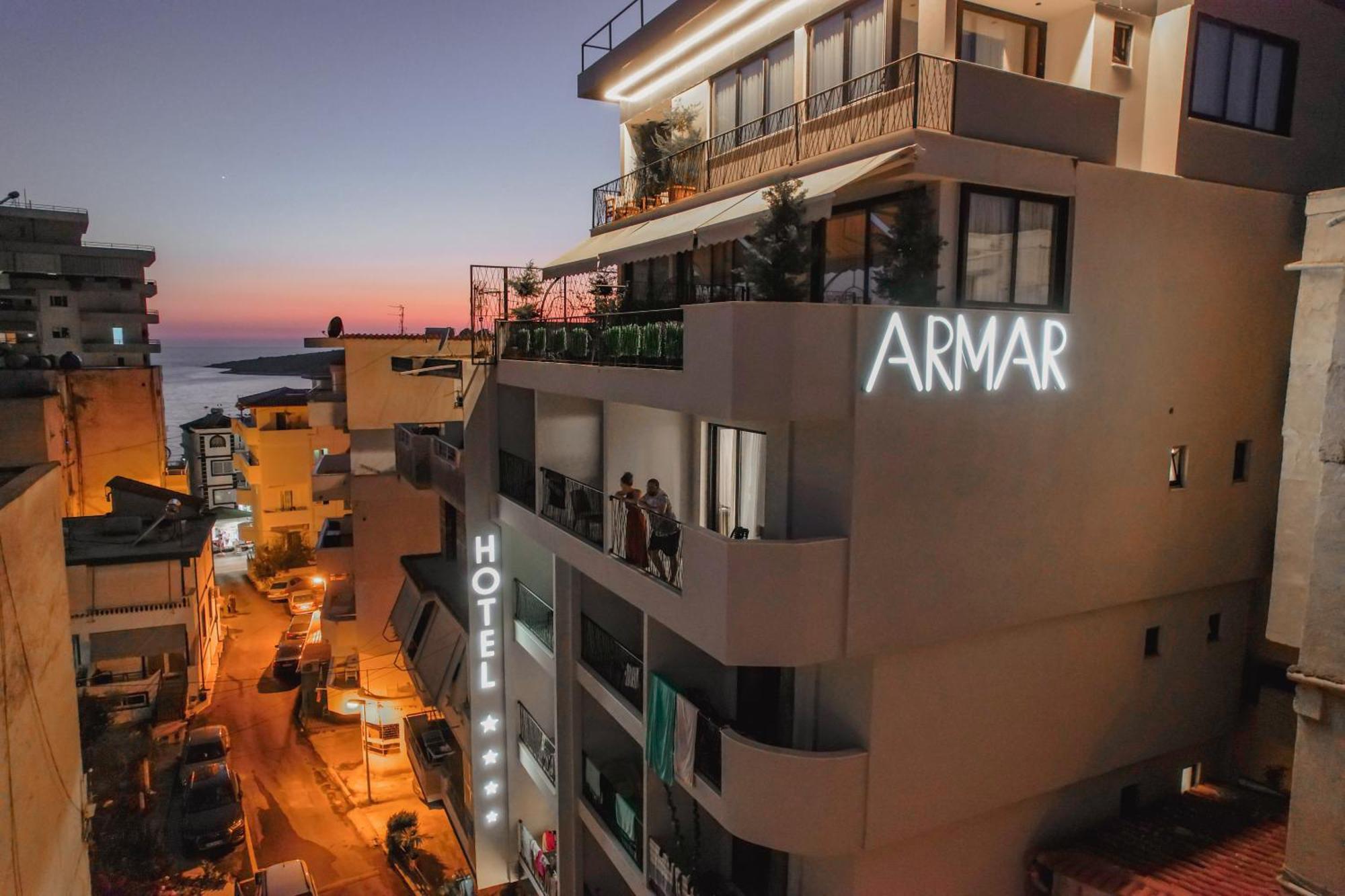Armar Hotel Sarandë Exteriör bild